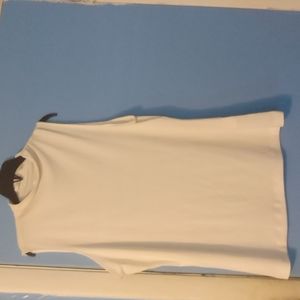 Mock turtleneck shell